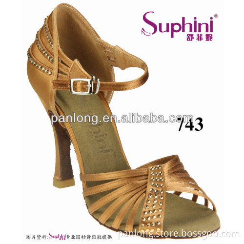 Nice Design Crystal Salsa Rumba Samba Dance Shoes
